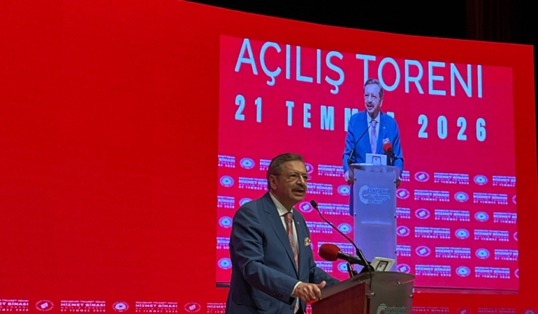 TOBB Başkanı Hisarcıklıoğlu: “Eskişehir’imiz Paris’le, Londra’yla, Berlin’le yarışır halde”
