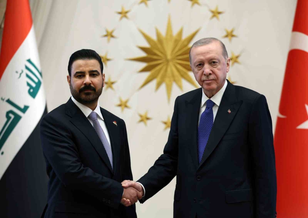 Cumhurbaşkanı Erdoğan, Irak Başbakanı Zeydi’yi törenle karşıladı