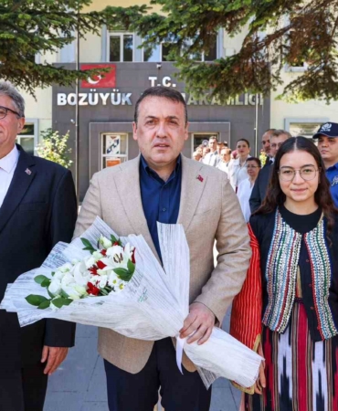 Vali Sözer’den Kaymakam Helvacı’ya iade-i ziyaret