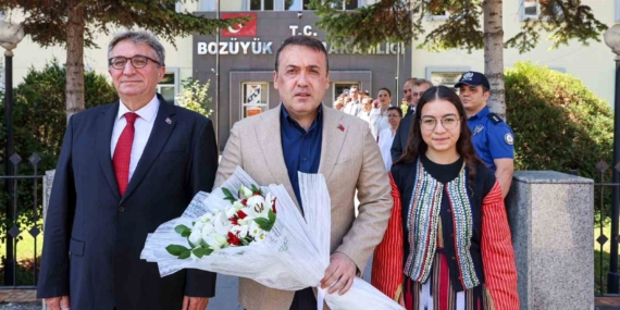Vali Sözer’den Kaymakam Helvacı’ya iade-i ziyaret