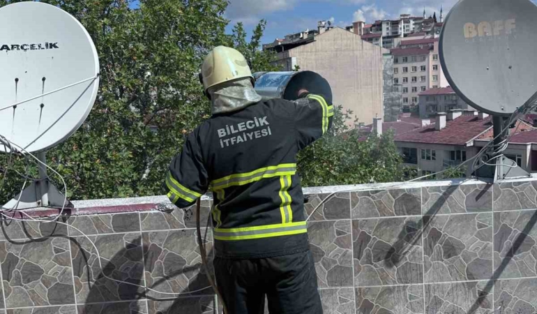 Bilecik’te 45 gün arayla aynı yerde ikinci yangın