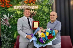 5 yıllık şube müdürüne veda