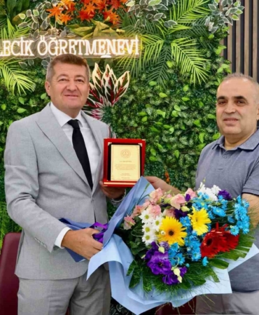5 yıllık şube müdürüne veda
