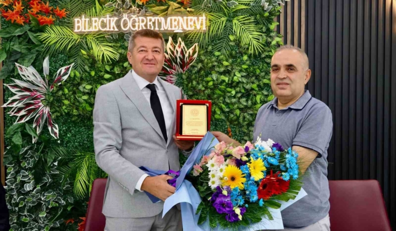 5 yıllık şube müdürüne veda