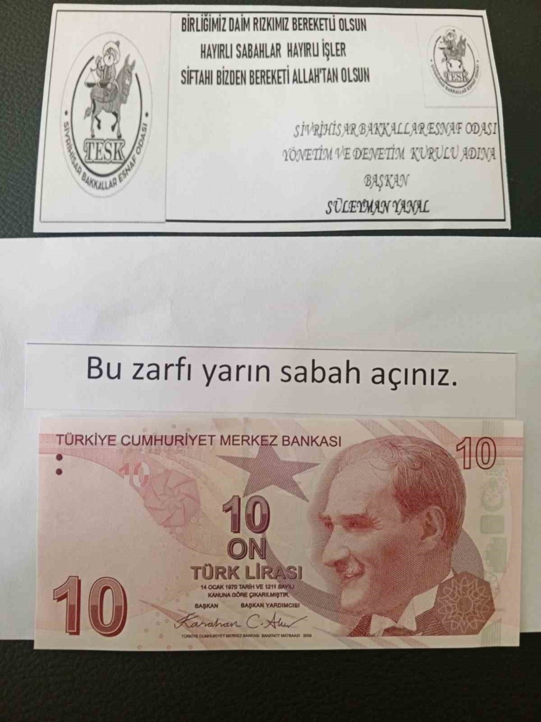 Sivrihisar Bakkallar Odası’nda ’siftah’ bereketi