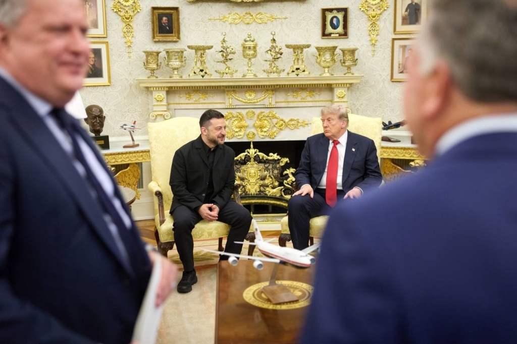 ABD Başkanı Trump, Beyaz Saray’da Zelenskiy ile görüştü
