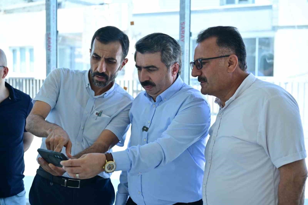 Yavuzselim pazaryeri’nde çalışmalar devam ediyor