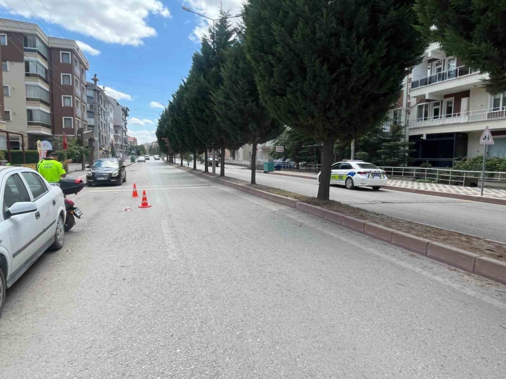 Tavşanlı’da motosiklet kazası, 1 yaralı