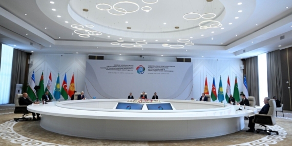 Orta Asya ülkelerinin Cumhurbaşkanları ile Aliyev, Kırgızistan’da bir araya geldi