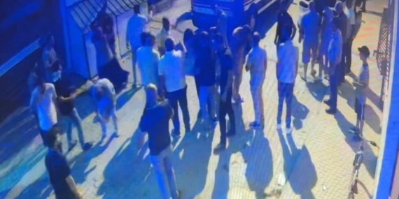 Eskişehir’de 2’si polis 9 kişinin yaralandığı kavganın görüntüleri ortaya çıktı