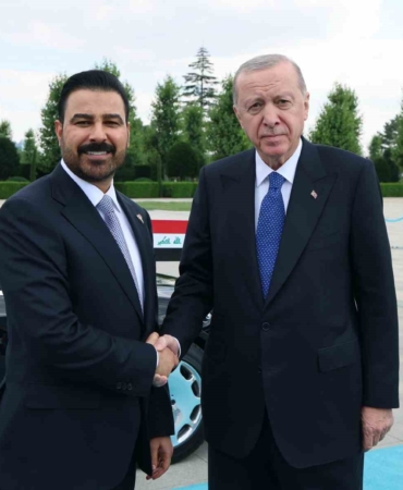 Cumhurbaşkanı Erdoğan, Irak Başbakanı Zeydi’yi törenle karşıladı
