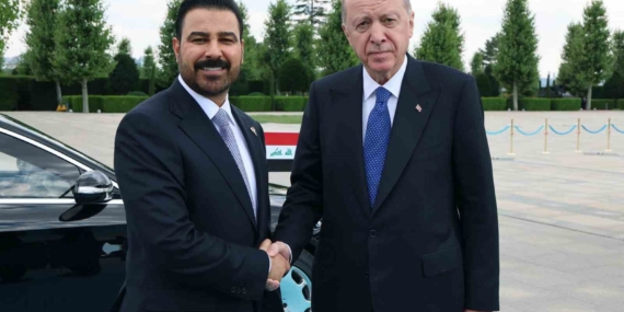 Cumhurbaşkanı Erdoğan, Irak Başbakanı Zeydi’yi törenle karşıladı