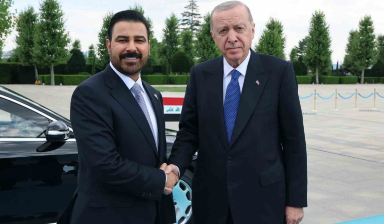 Cumhurbaşkanı Erdoğan, Irak Başbakanı Zeydi’yi törenle karşıladı