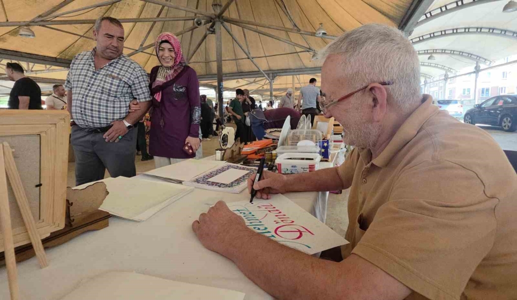 Sanatçı Akif Ören: "Kaligrafi, insanın ruhunu eğiten ve sabrı öğreten bir sanattır"