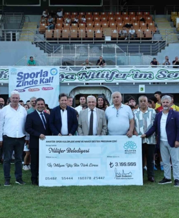 Amatör spor kulüplerine 3 milyon liralık destek