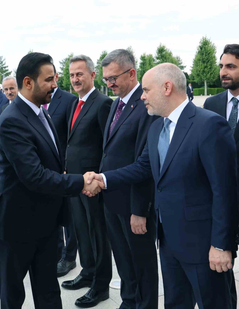 Cumhurbaşkanı Erdoğan, Irak Başbakanı Zeydi’yi törenle karşıladı