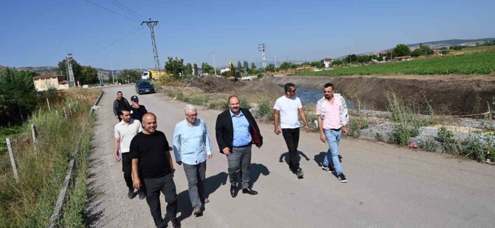 Sarısu temizleniyor, İnönü güzelleşiyor