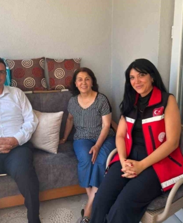 Şehit ailesine sene-i devriye ziyareti