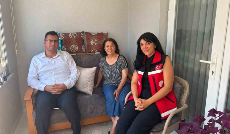 Şehit ailesine sene-i devriye ziyareti