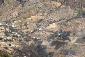 Eski Kahta Kalesi yanında çıkan yangın kontrol altına alındı