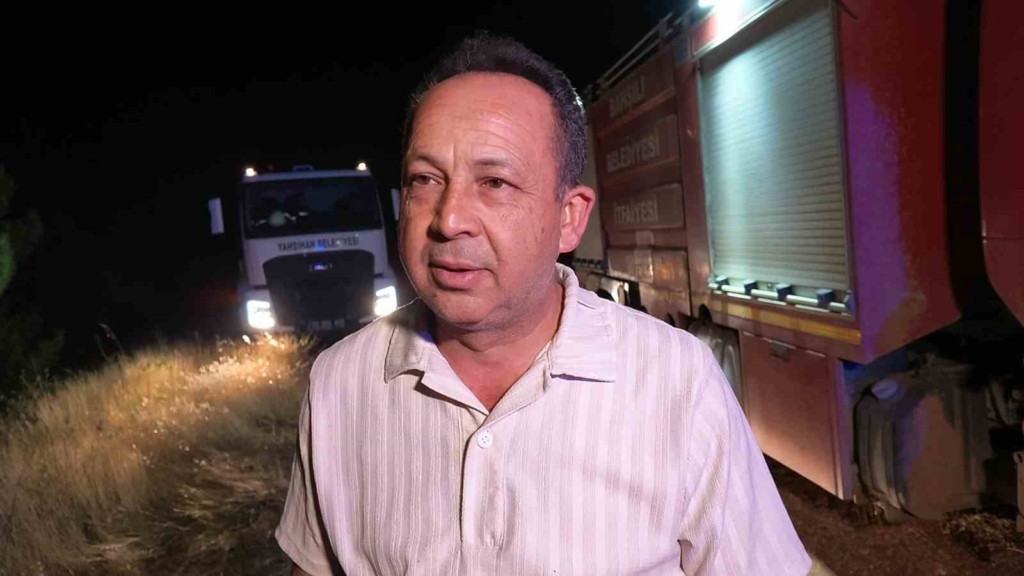 Bir kuş çam ormanlarını alevlerin eşiğine getirdi: Yangın büyümeden söndürüldü