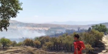Elazığ’da çıkan yangın söndürüldü