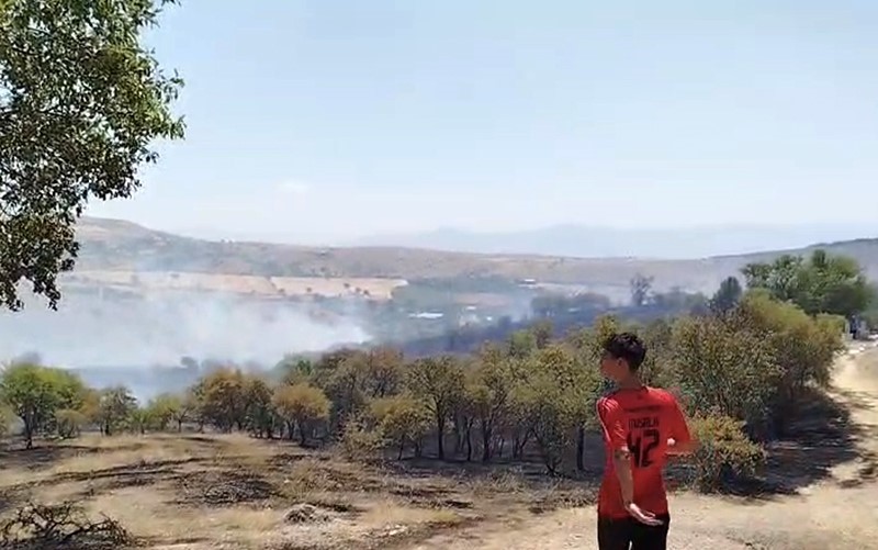 Elazığ’da çıkan yangın söndürüldü