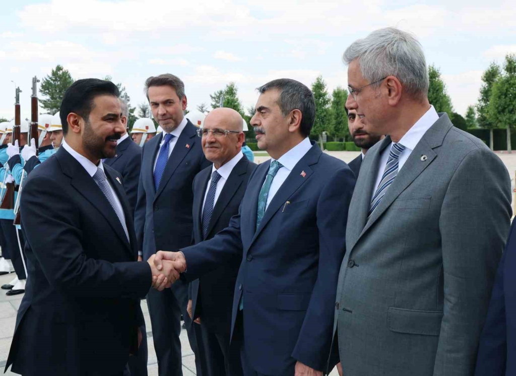 Cumhurbaşkanı Erdoğan, Irak Başbakanı Zeydi’yi törenle karşıladı