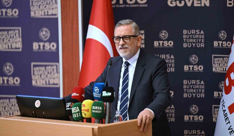 BTSO Yönetim Kurulu Başkanı İbrahim Burkay: