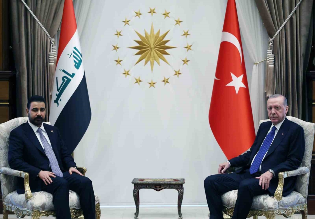 Cumhurbaşkanı Erdoğan, Irak Başbakanı Zeydi’yi törenle karşıladı