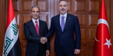 Bakan Fidan, Irak Yüksek Yargı Konseyi Başkanı Zeydan’ı kabul etti