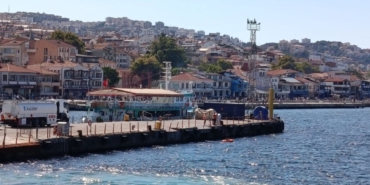Şişme botla denize açılmıştı, panik anları ortaya çıktı
