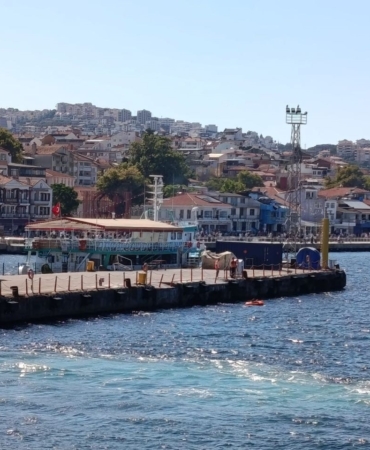 Şişme botla denize açılmıştı, panik anları ortaya çıktı