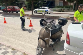 Tavşanlı’da motosiklet kazası, 1 yaralı