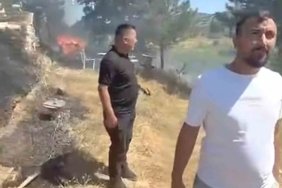 Emet’teki yangın kontrol altına alındı, ormana sıçraması önlendi