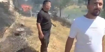 Emet’teki yangın kontrol altına alındı, ormana sıçraması önlendi