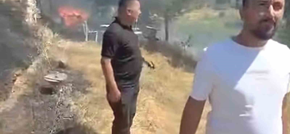 Emet’teki yangın kontrol altına alındı, ormana sıçraması önlendi