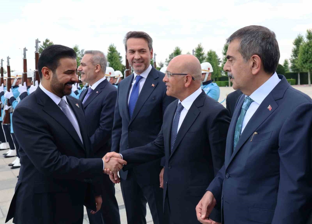 Cumhurbaşkanı Erdoğan, Irak Başbakanı Zeydi’yi törenle karşıladı