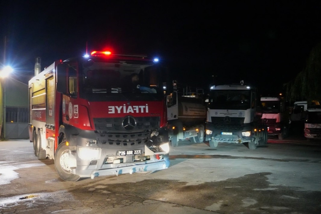 Aydın’daki orman yangınına Eskişehir’den destek