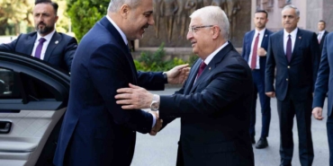 Bakan Fidan, Milli Savunma Bakanı Güler ile görüştü