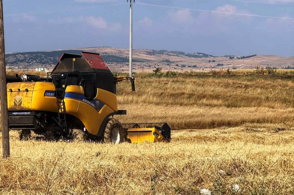 Kütahya’da yerli ve milli arpa çeşitlerinde verimli hasat