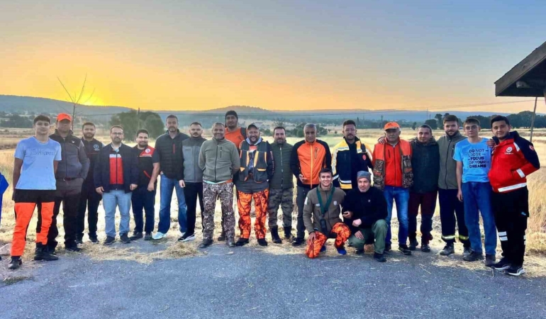 Emet’te yabani domuzlara karşı sürek avı düzenlendi