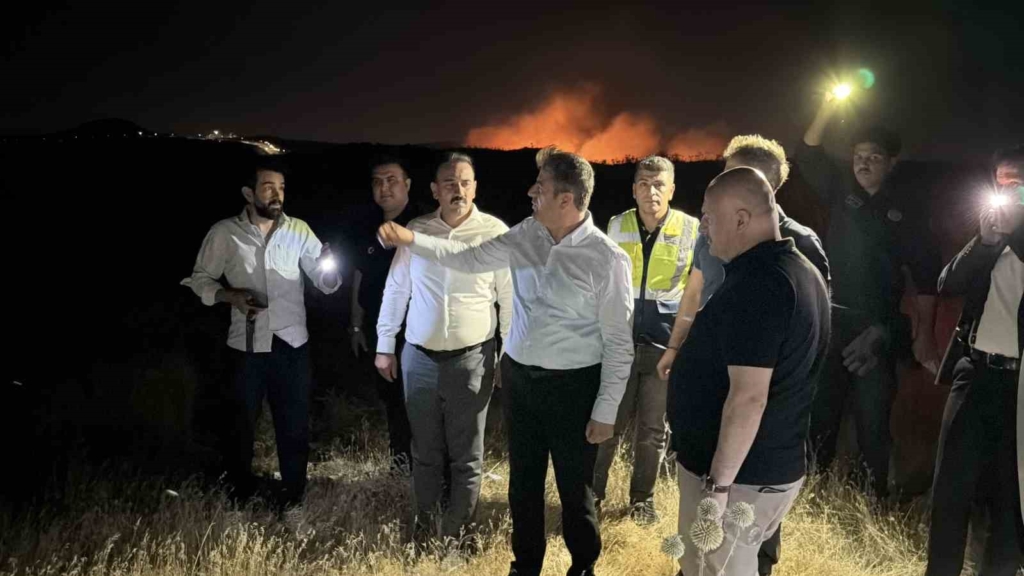 Adıyaman’da ormanlık alanda yangın