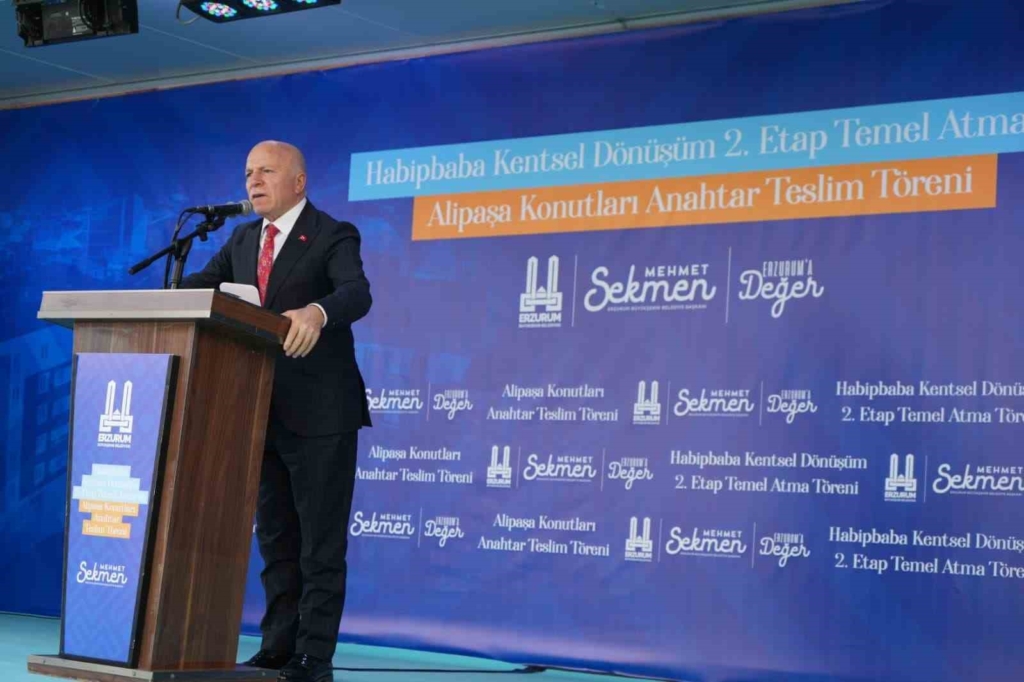 Habipbaba’da ikinci etap başladı, Alipaşa konutları sahiplerine teslim edildi