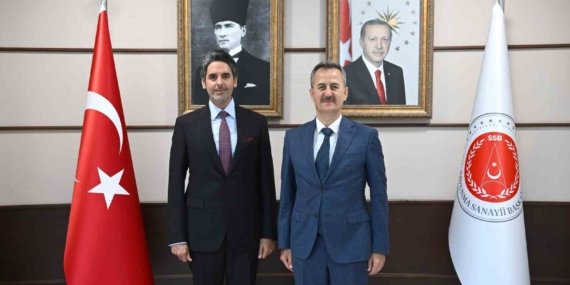 Savunma Sanayii Başkanı Görgün, Katar’ın Ankara Büyükelçisi Al-Henzab ile bir araya geldi