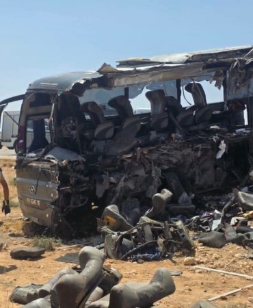 Suriye’de iki otobüs kafa kafaya çarpıştı: 35 ölü, 30 yaralı