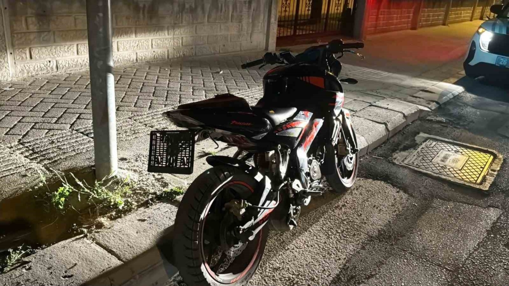 Kasksız, ehliyetsiz ve sahte plakalı motosikletliye 182 bin 500 TL ceza