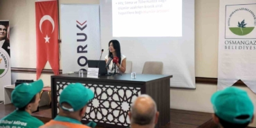 Temizlik işçilerine "Hepatit B" eğitimi