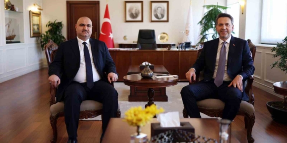 Bakan Bayraktar, Kerkük Valisi Ağa’yı ağırladı