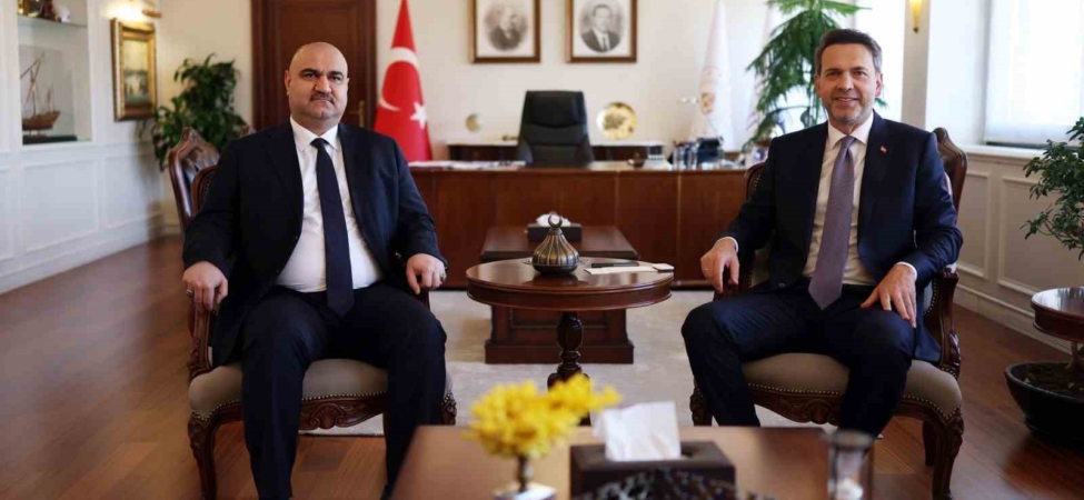 Bakan Bayraktar, Kerkük Valisi Ağa’yı ağırladı
